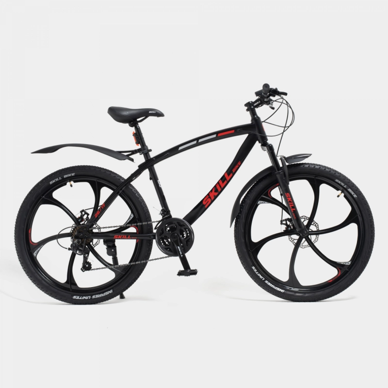 Велосипед на литых дисках SKILL BIKE 2600