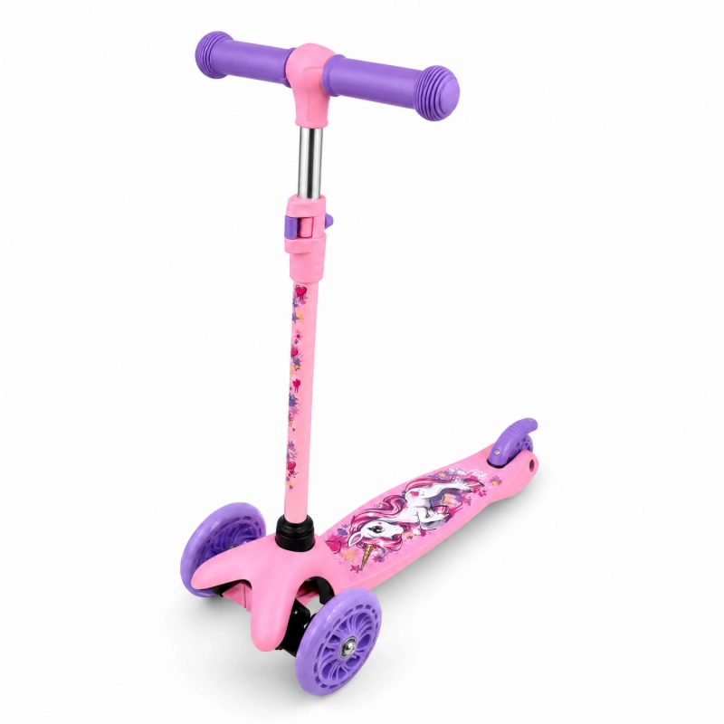 Самокат 3-х колесный Spark Pink фото 2