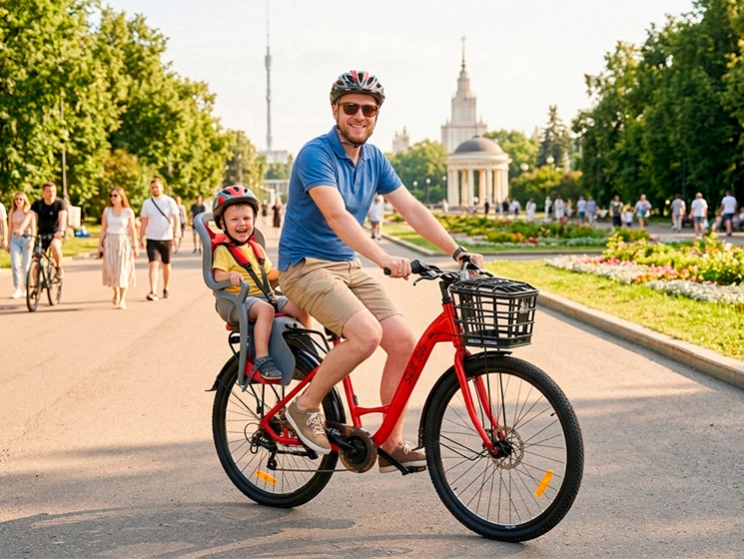 Детское кресло для велосипеда
