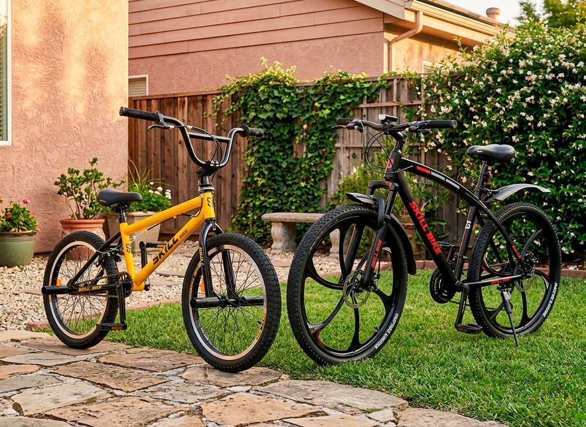 Chem BMX otlichaetsya ot obychnogo velosipeda