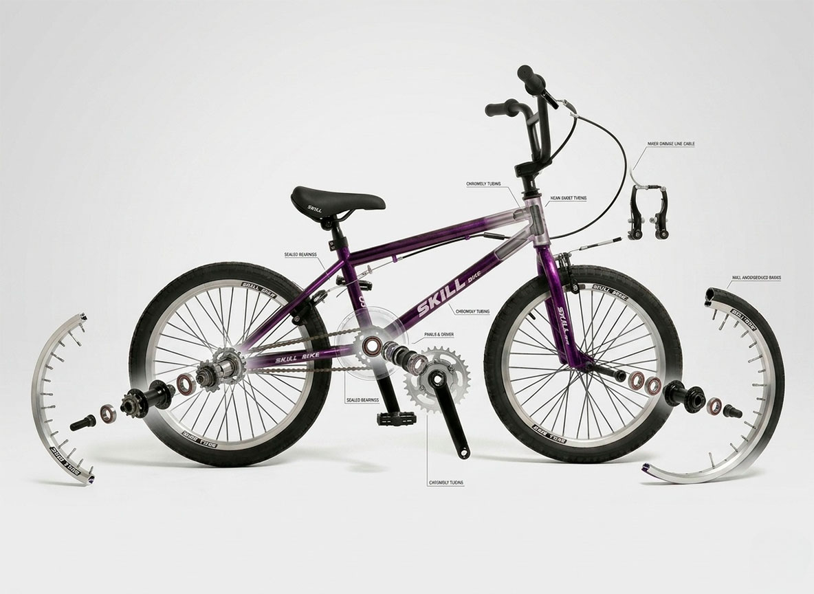 Kak ustroen BMX velosiped