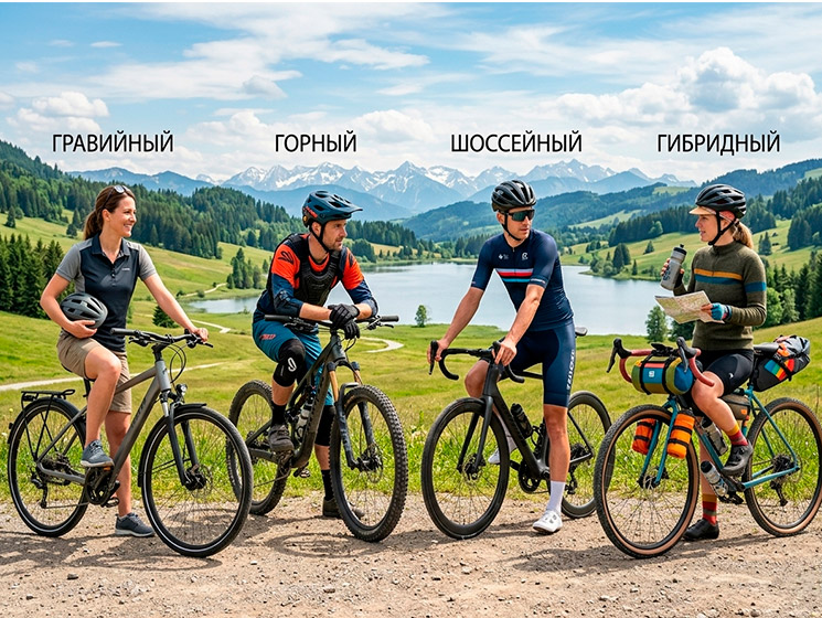 Гибрид vs другие велосипеды