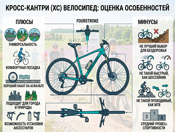 Плюсы и минусы гибридного велосипеда