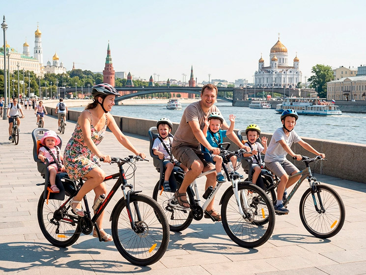 С какого возраста можно перевозить ребёнка в велосипедном кресле